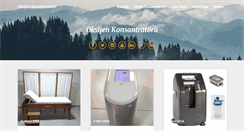 Desktop Screenshot of oksijen-konsantratoru.com